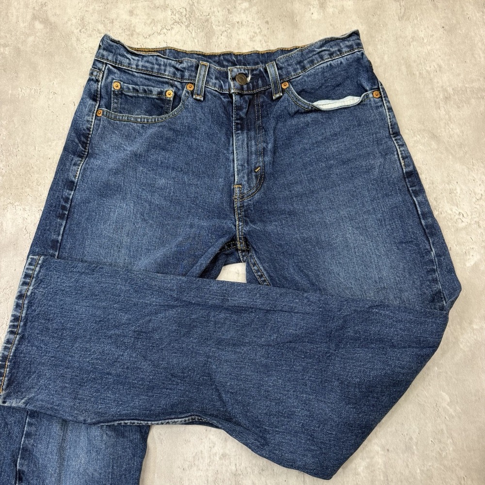 Levi's 505 Regular Fit Jeans Men's 31x30 Medium Wash Straight Leg Classic Denim